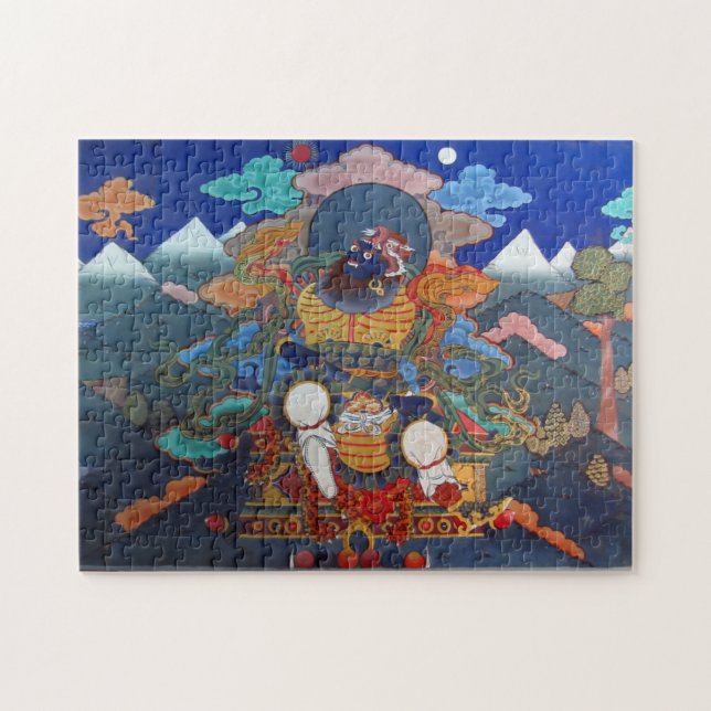 paro buddhist art jigsaw puzzle (Horizontal)