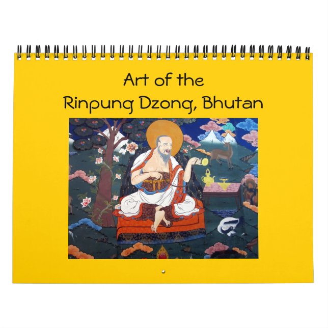 paro dzong art 2026 calendar (Cover)