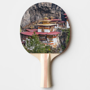 Paro Taktsang: The Tiger's Nest Monastery - Bhutan Ping Pong Paddle
