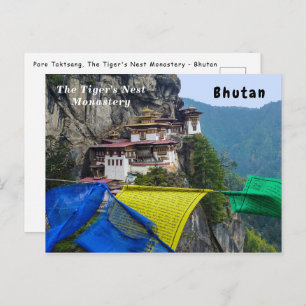 Paro Taktsang: The Tiger's Nest Monastery - Bhutan Postcard