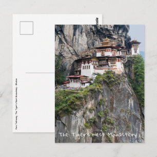 Paro Taktsang: The Tiger's Nest Monastery - Bhutan Postcard