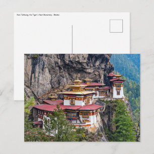 Paro Taktsang: The Tiger's Nest Monastery - Bhutan Postcard