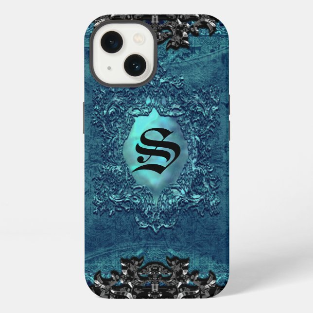 Parocollet Greerly  Old World Charm Monogram iPhone Case (Back)