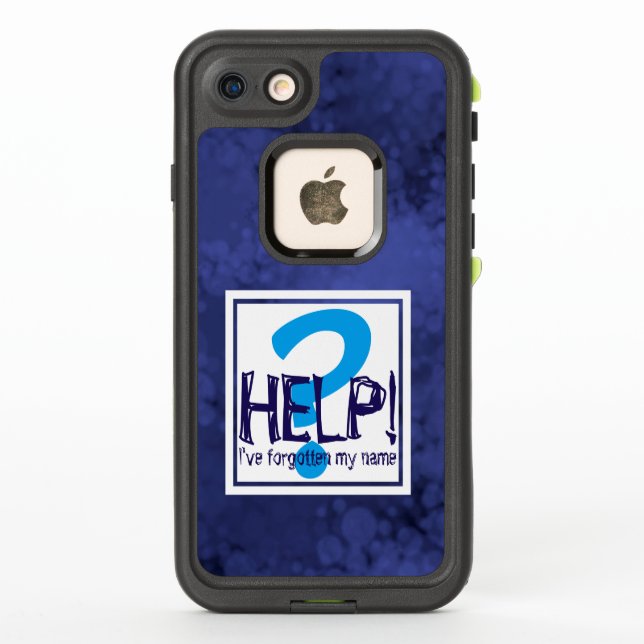 Parody Monogram LifeProof iPhone Case (Back)