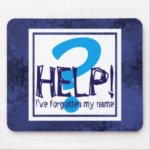 Parody Monogram Mouse Pad