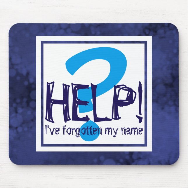 Parody Monogram Mouse Pad (Front)