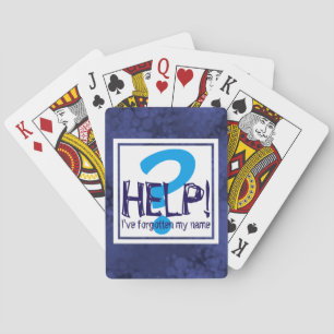 Parody Monogram Playing Cards