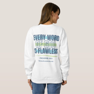 Parole de Dieu est Sweatshirt sans faute