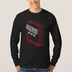 Parole Officer Job Title Appreciation Retro T-Shirt