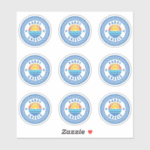 Paros Island, Greece Multiple Pack Sticker