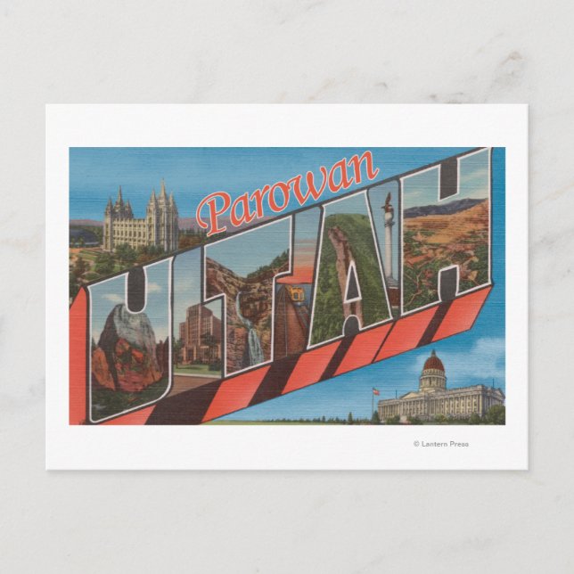 Parowan, UtahLarge Letter ScenesParowan, UT Postcard (Front)
