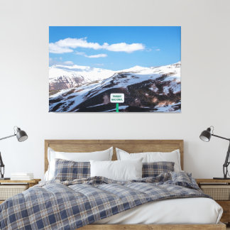 Parque Nacional Sierra Nevada Mountains Canvas Print