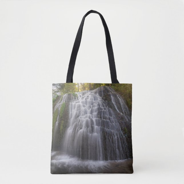 Parque Natural del Monasterio - Waterfall Tote Bag (Front)