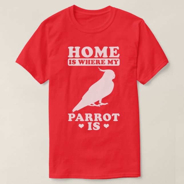 Parrot 8 T-Shirt (Design Front)