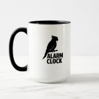 Parrot Alarm Clock Funny Pet Owner Mug