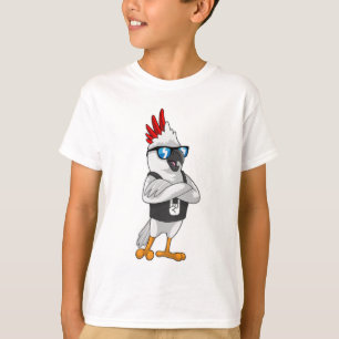 Parrot as Musician with Sunglasses T-Shirt