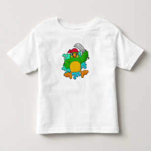 Parrot as Pirate with Sword Toddler T-shirt
