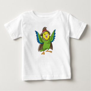 Parrot as Wizard with Hat Baby T-Shirt
