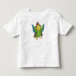 Parrot as Wizard with Hat Toddler T-shirt