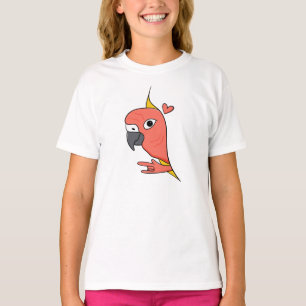 Parrot ASL I Love You – Deaf Culture Design T-Shirt