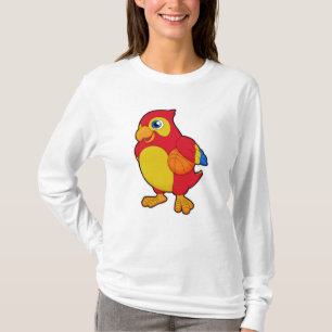 Parrot at Basketball Sports T-Shirt