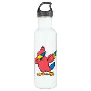 Parrot at Hip Hop Dance Dab 710 Ml Water Bottle