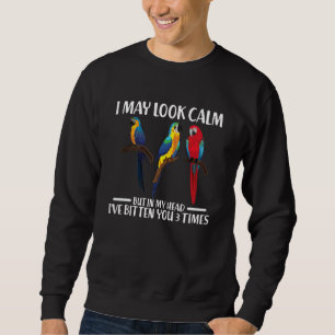 parrot bird saracstic quote sweatshirt