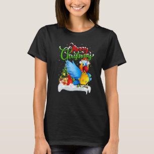 Parrot Bird  Xmas Decorations Santa Parrot Christm T-Shirt