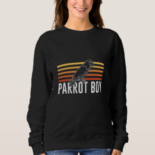 Parrot Boy Animal Pet Parrots Cute Parrot Sweatshirt
