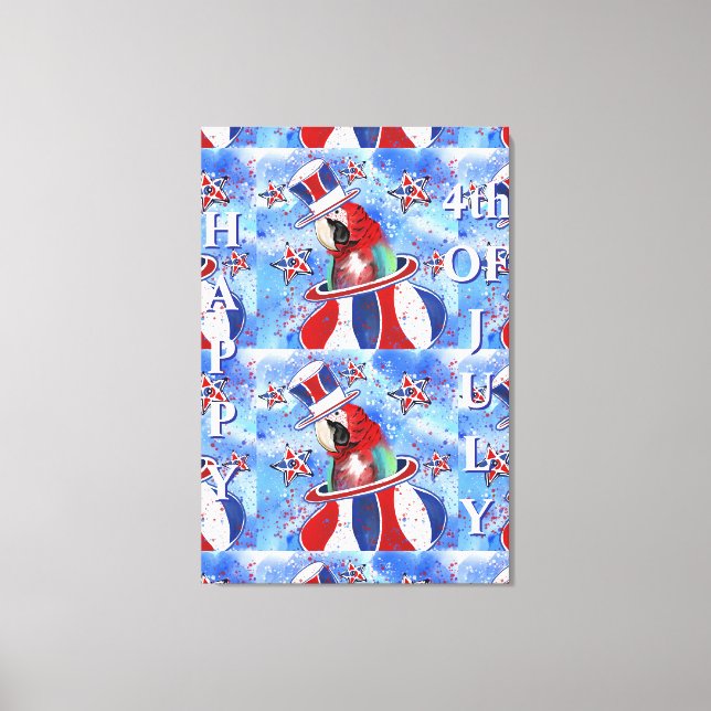 Parrot Canvas Print (Front)