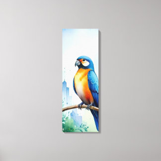 parrot canvas print