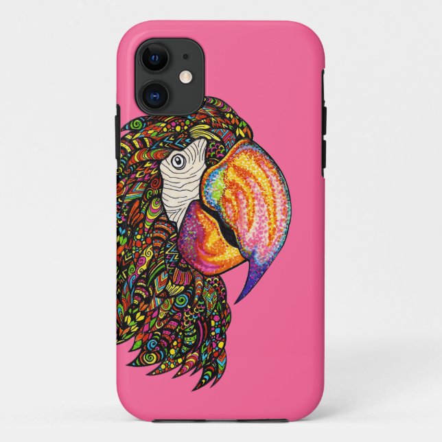 Parrot Case-Mate iPhone Case (Back)