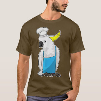 Parrot Chef Cooking apron Chef hat T-Shirt