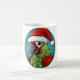 Parrot Christmas Coffee Mug