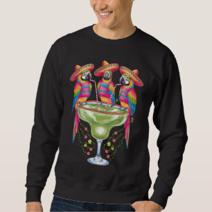 Parrot Cinco De Mayo Funny Drinking Mexican Fiesta Sweatshirt