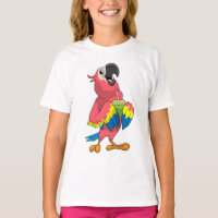 Parrot & Coconut with Drinking straw