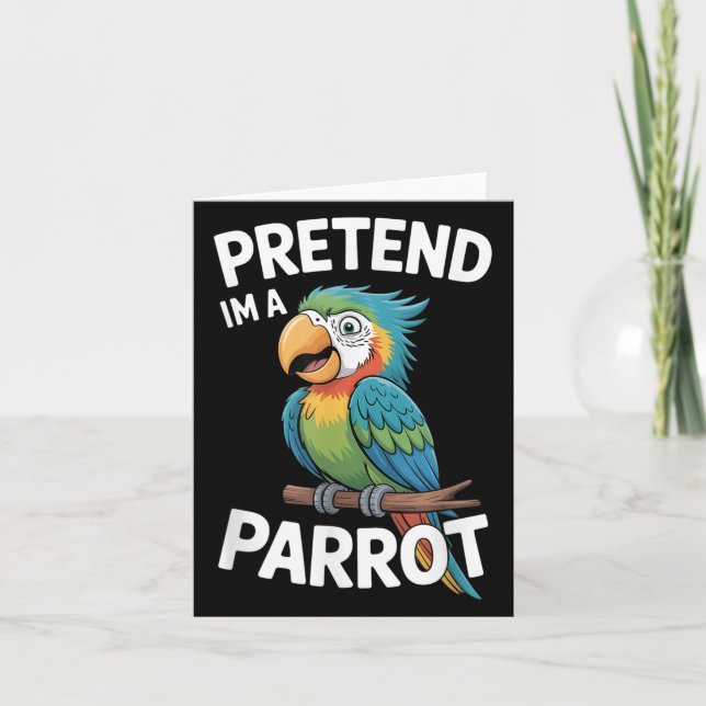 Parrot Costume  Card (Front)