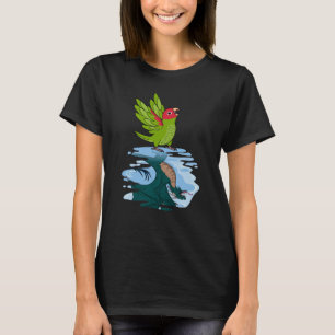 Parrot & Dragon Reflection I Cherry headed Conure T-Shirt