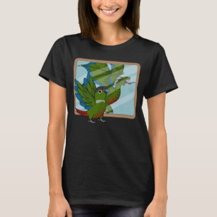 Parrot & Dragon Reflection I Green Cheek Conure  1 T-Shirt
