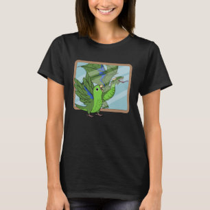Parrot & Dragon Reflection I Green Parrotlet  1 T-Shirt