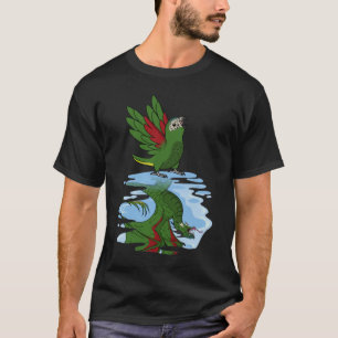Parrot & Dragon Reflection I Hahns Macaw T-Shirt