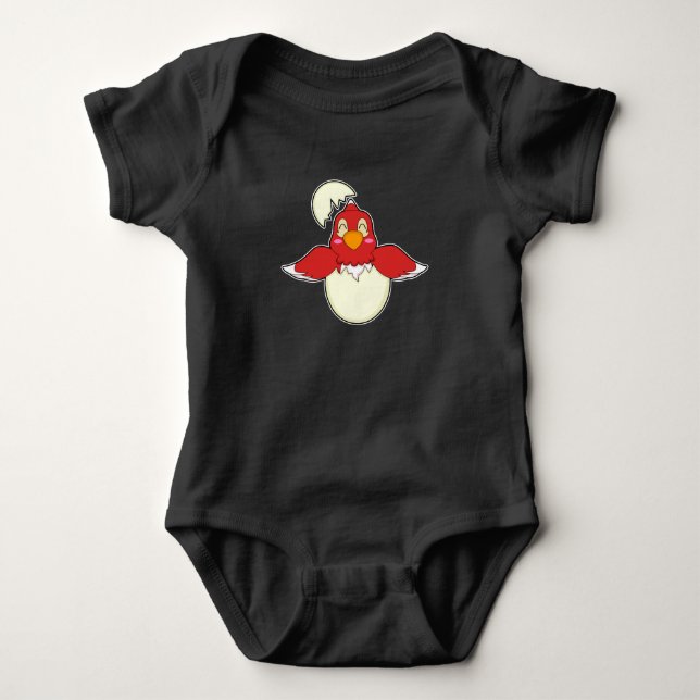 Parrot Egg Baby Bodysuit (Front)