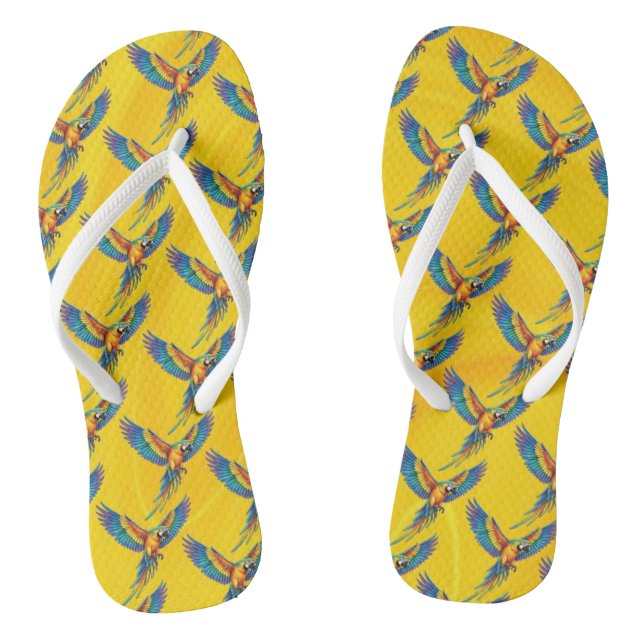 Parrot Flip Flops (Footbed)