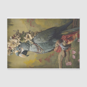 Parrot Florals Tissue Paper