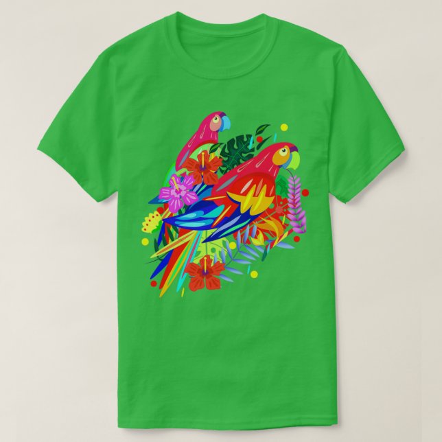 Parrot funny 1 T-Shirt (Design Front)