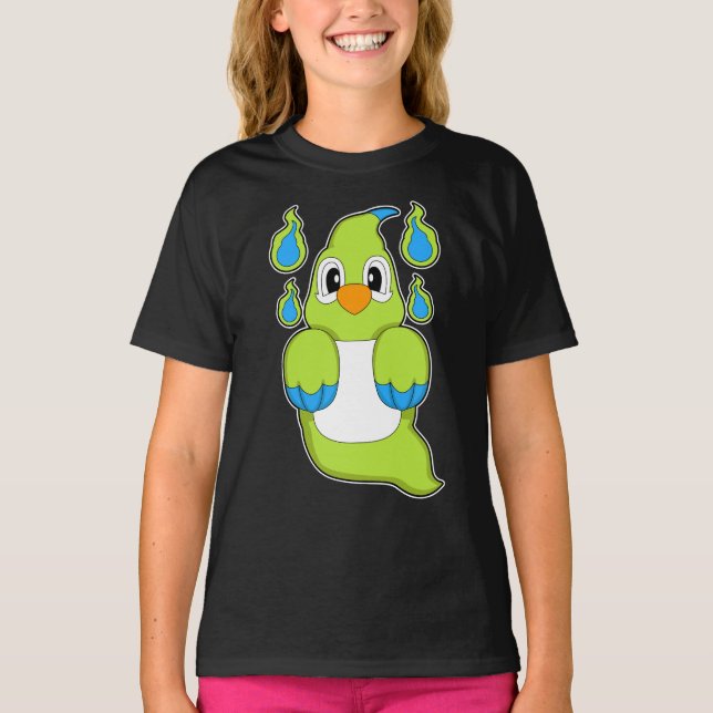 Parrot Ghost T-Shirt (Front)
