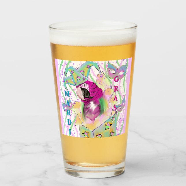 Parrot Glass (Front Filled)