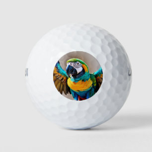 Parrot golf balls