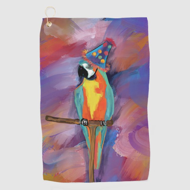 PARROT GOLF TOWEL (Front)