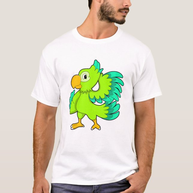 Parrot green T-Shirt (Front)